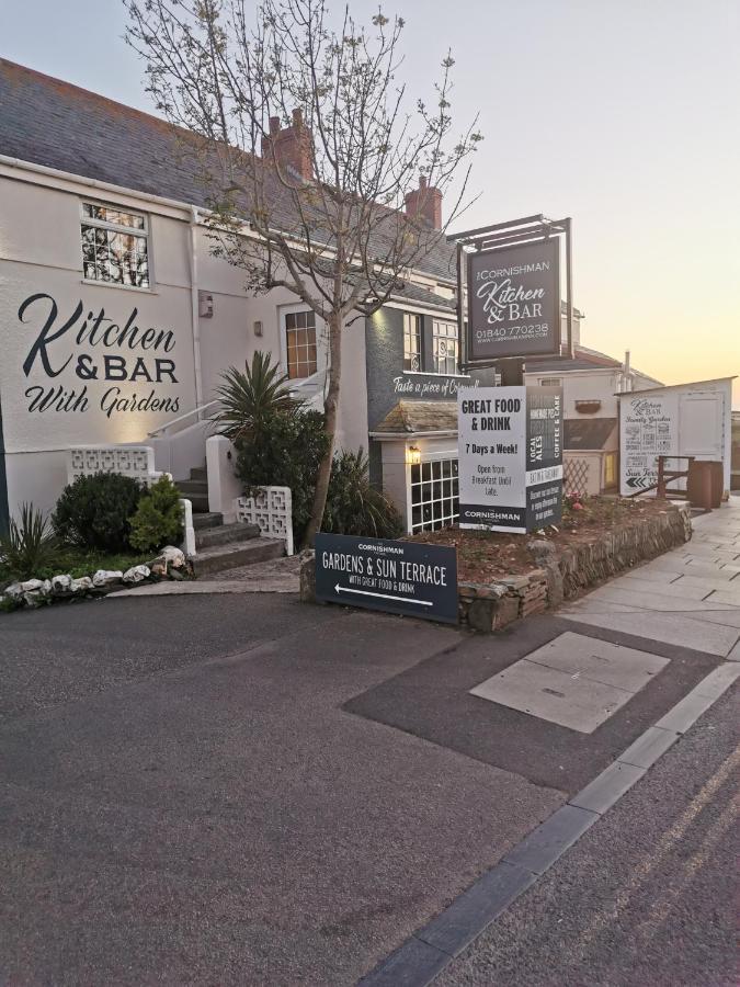 The Cornishman Inn Tintagel Exterior foto