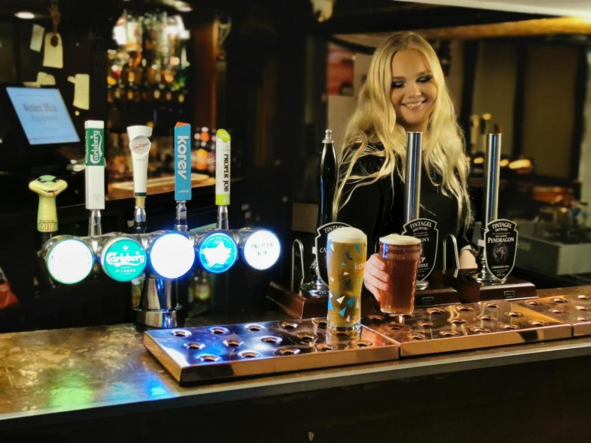 The Cornishman Inn Tintagel Exterior foto